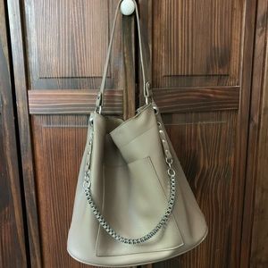 Brown over the shoulder purse